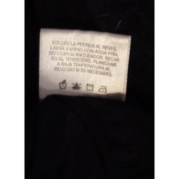 Bongo Women's Size Large Black Hooded Top - Vintage - Picture 6 of 7